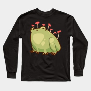 Mushroom Frog Long Sleeve T-Shirt